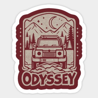 Off Road Odyssey Sticker